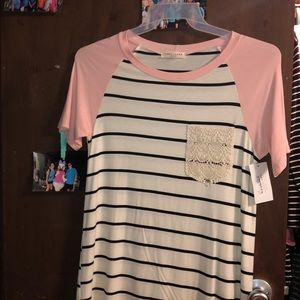 A pink lily boutique blouse!